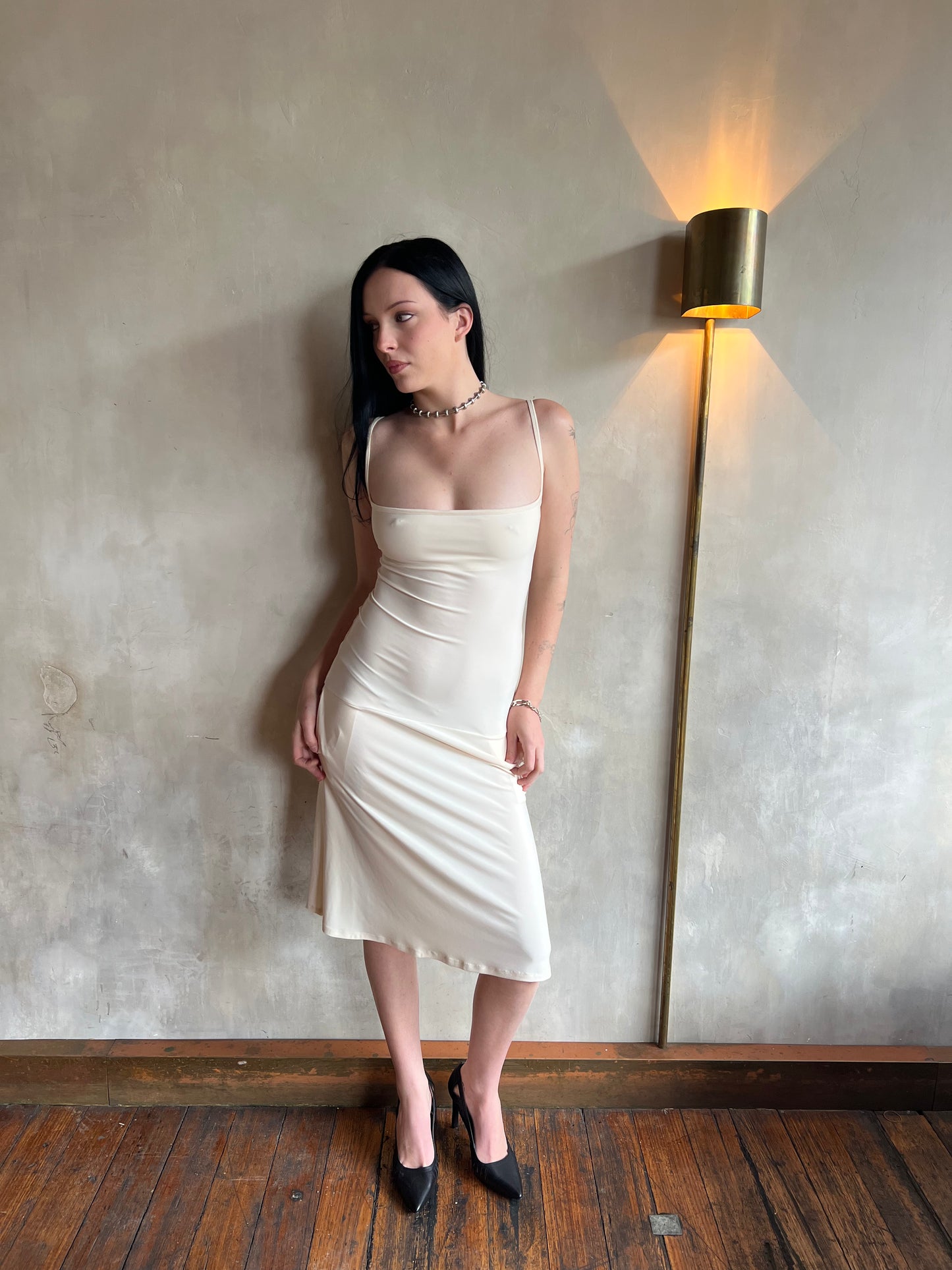 Nuda Slip Dress - Midi