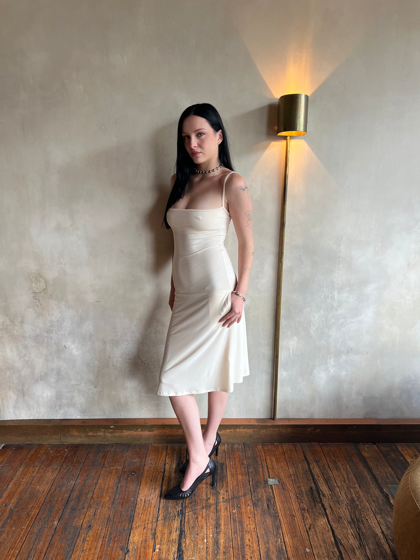 Nuda Slip Dress - Midi